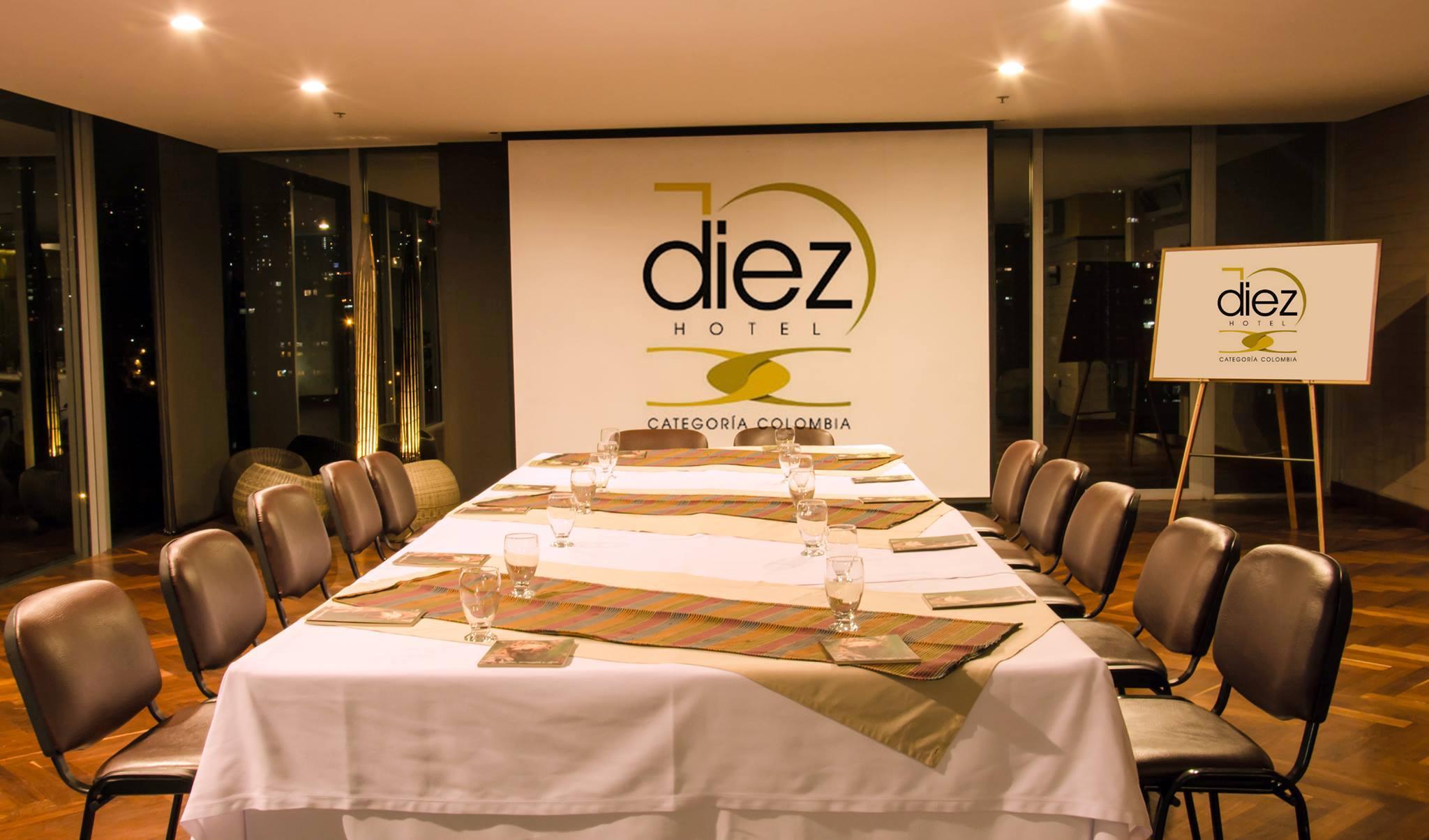 Diez Hotel Categoria Colombia Medellin Exterior photo Meeting room